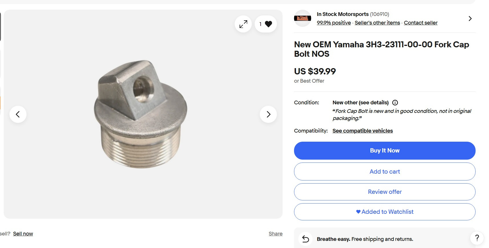 Click image for larger version  Name:	80 XS11 SPECIAL fork bolt top.jpg Views:	0 Size:	172.1 KB ID:	885298