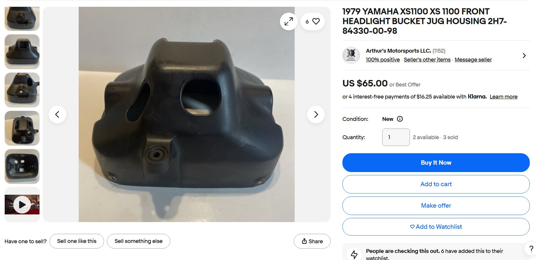 Click image for larger version

Name:	XS11 STANDARD HEADLIGHT BUCKET.jpg
Views:	0
Size:	263.1 KB
ID:	889838